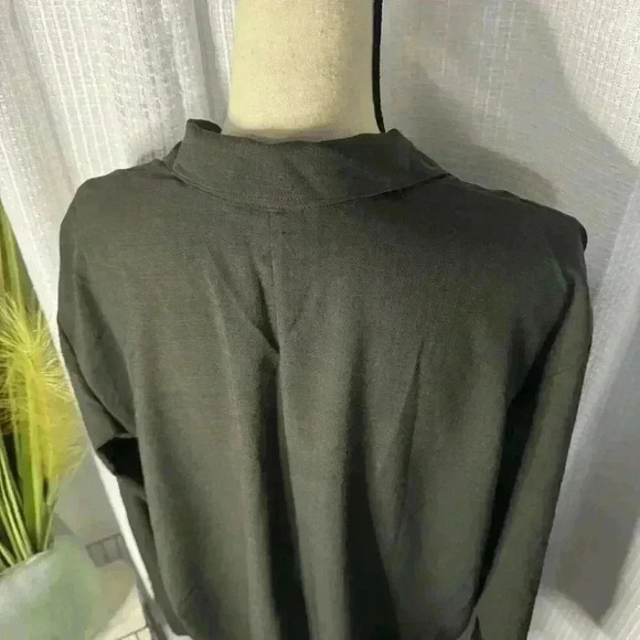 Tailor New York Women’s 2X Wool Blend Blouse Long Sleeve Pullover Tunic Top - Picture 7 of 13